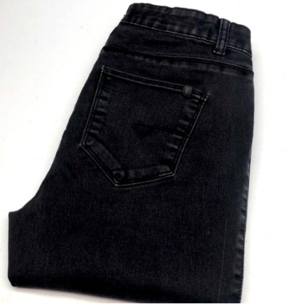 LIKE NEW NOISY MAY BLACKWASH LUCY SOFT HIGH-RISE SKINNY JEANS EU(32)x31 😎